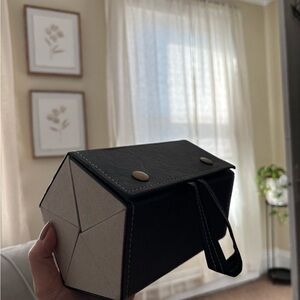 Amazon Black and White Sunglasses Case